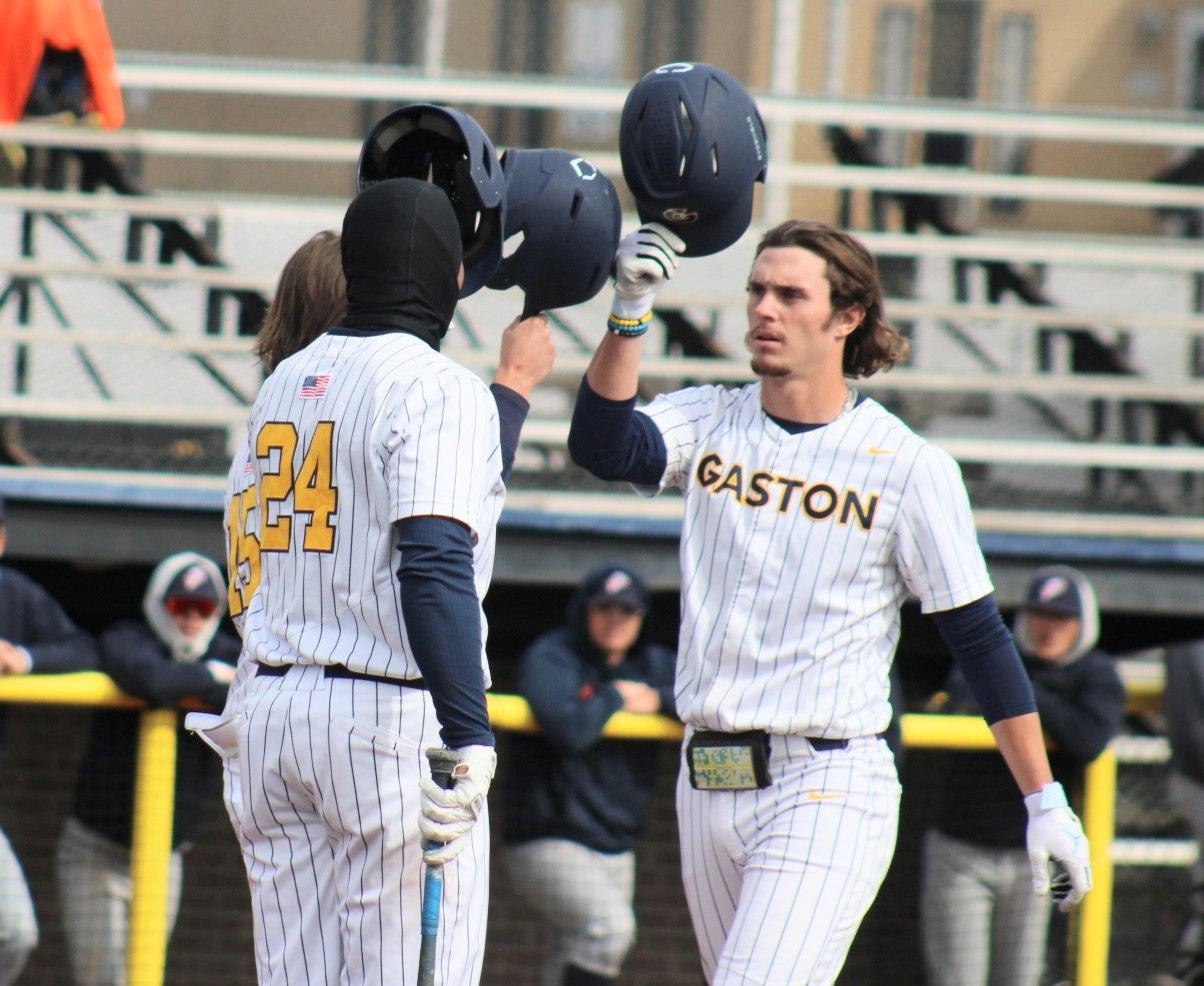 Gaston College's Seth Christmas (right) was selected All-Region 10 and All-American after the 2024 season