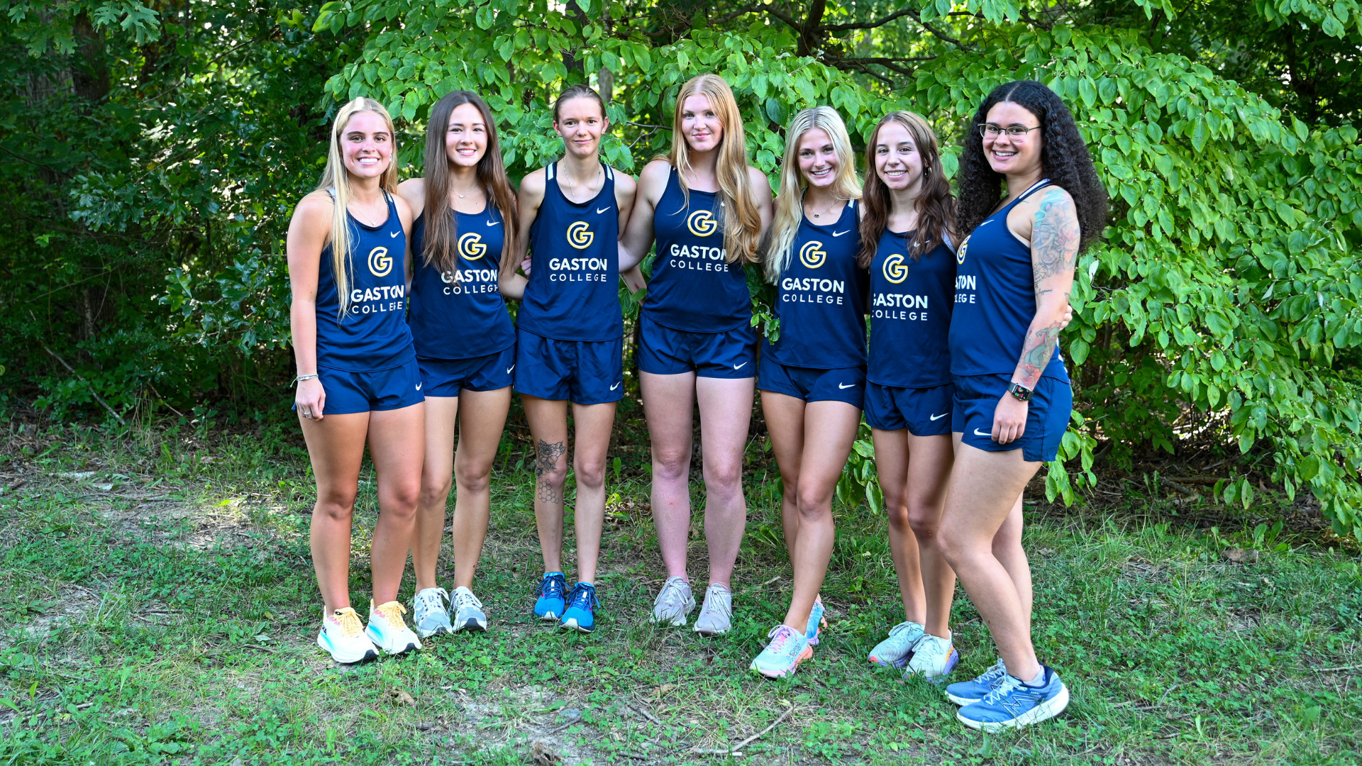 Gaston College's 2024 cross country team